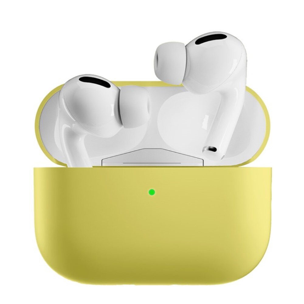 Apple AirPods Pro 2 Tyndt silikonecover, Gul