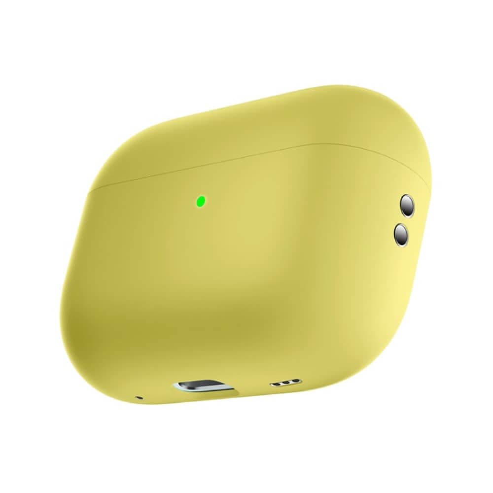 Apple AirPods Pro 2 Tyndt silikonecover, Gul