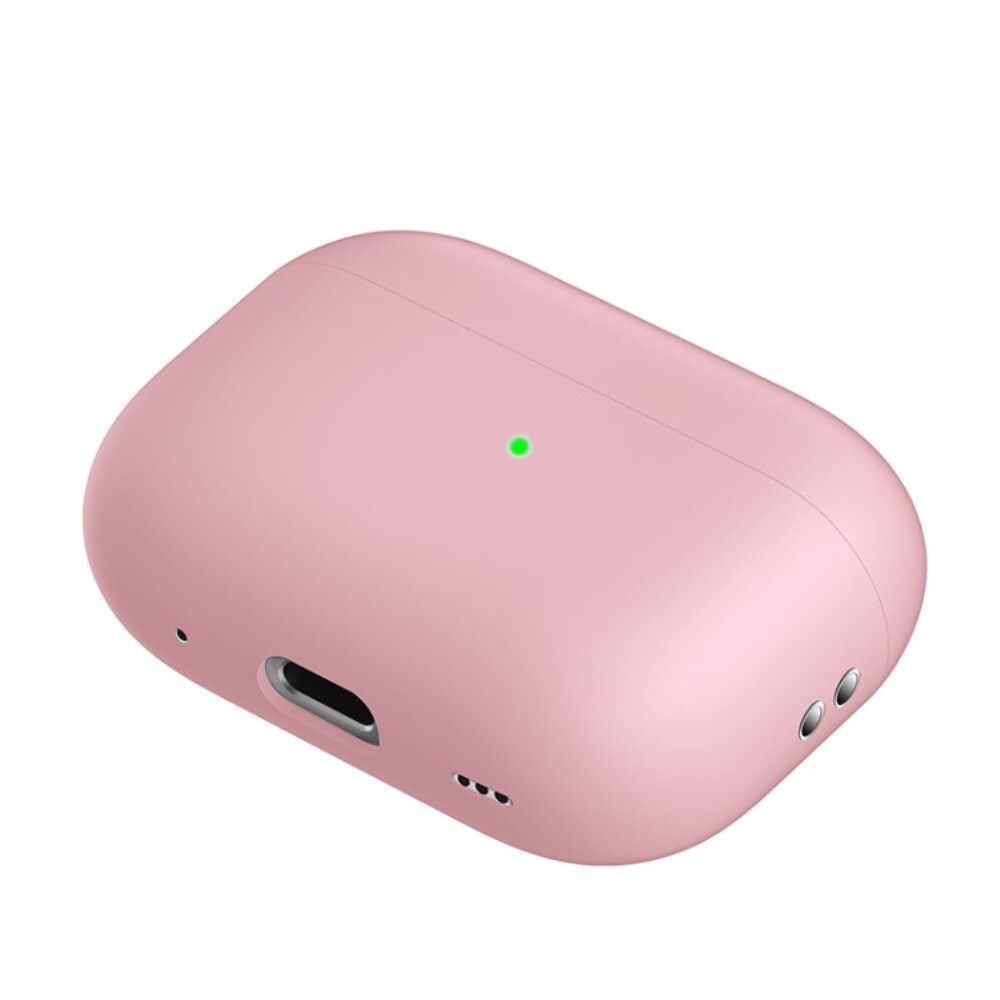 Apple AirPods Pro 2 Tyndt silikonecover, Lyserød