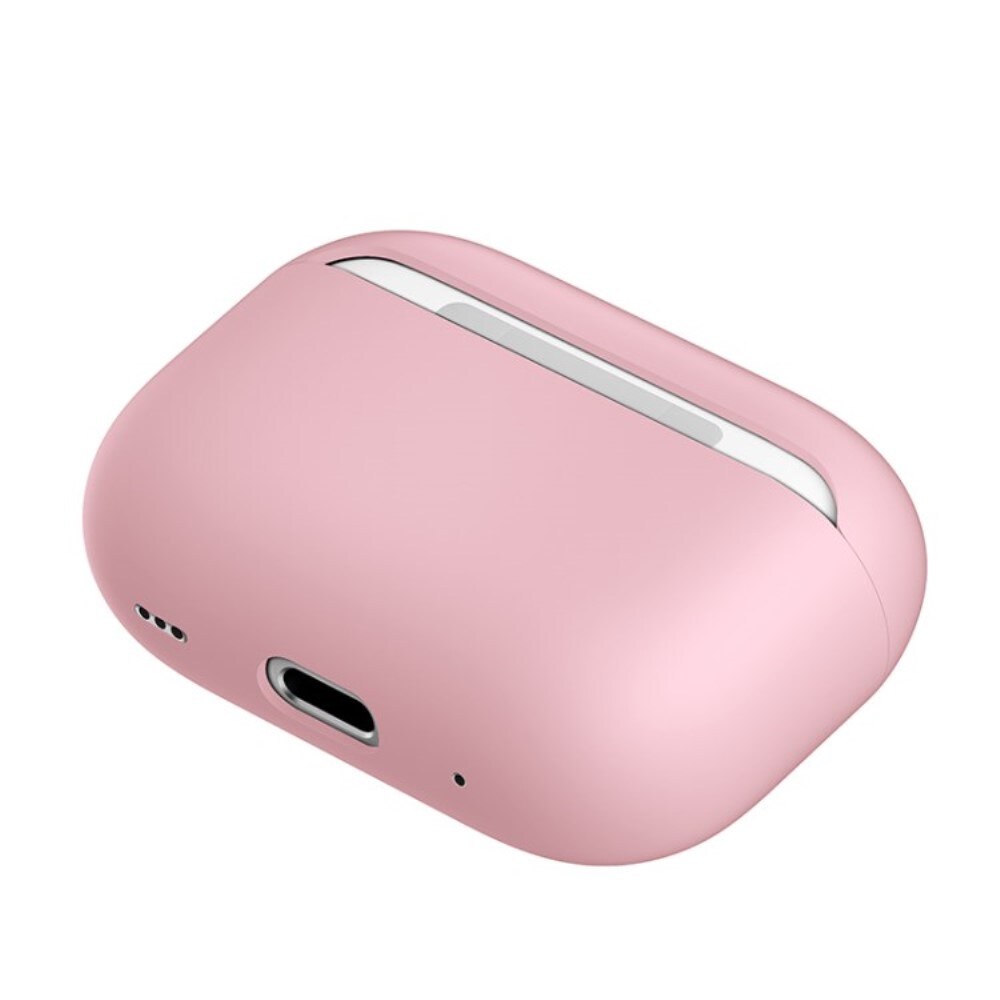 Apple AirPods Pro 2 Tyndt silikonecover, Lyserød