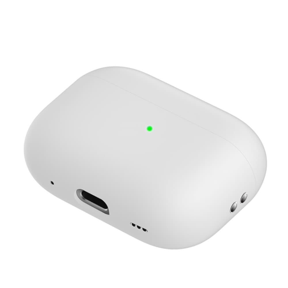 Apple AirPods Pro 2 Tyndt silikonecover, Hvid