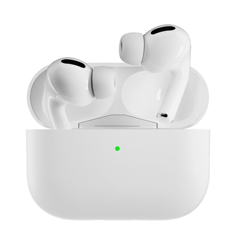 Apple AirPods Pro 2 Tyndt silikonecover, Hvid