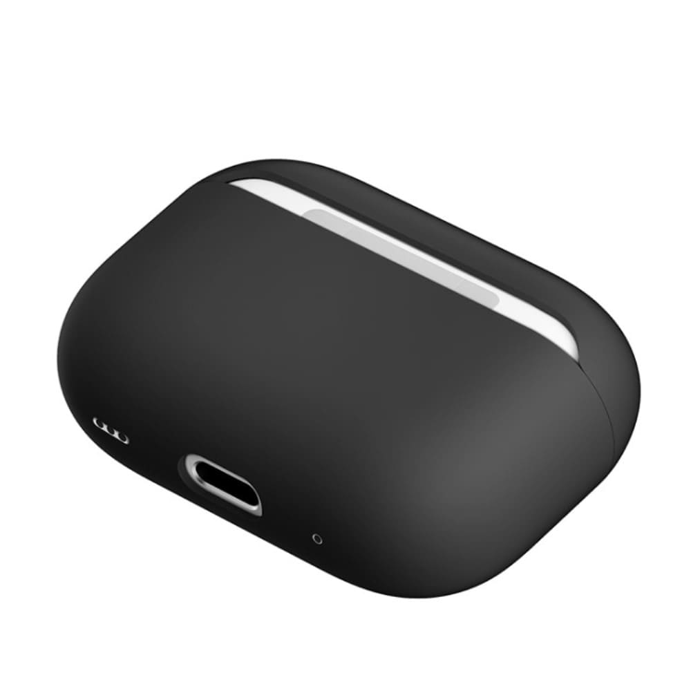 Apple AirPods Pro 2 Tyndt silikonecover, Sort