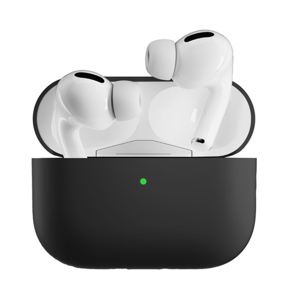 Apple AirPods Pro 2 Tyndt silikonecover, Sort