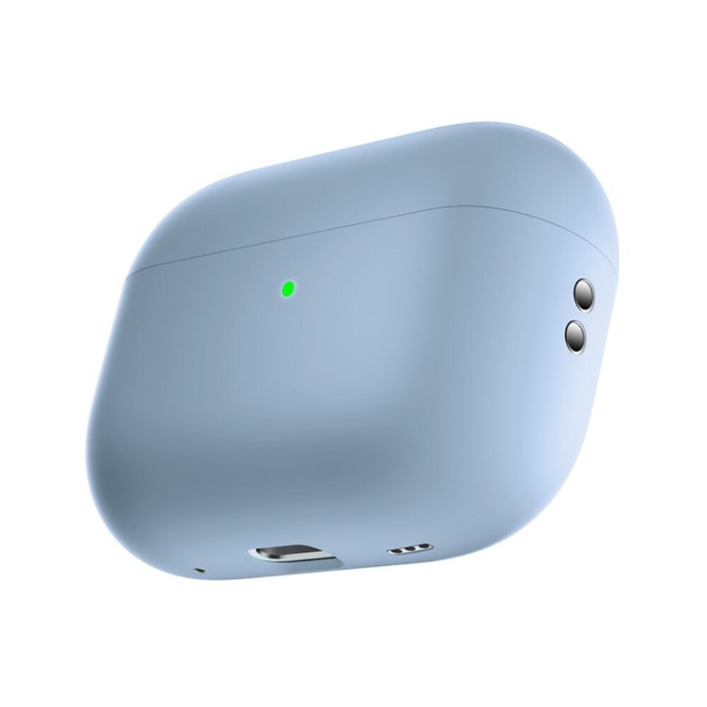 Apple AirPods Pro 2 Tyndt silikonecover, Blå