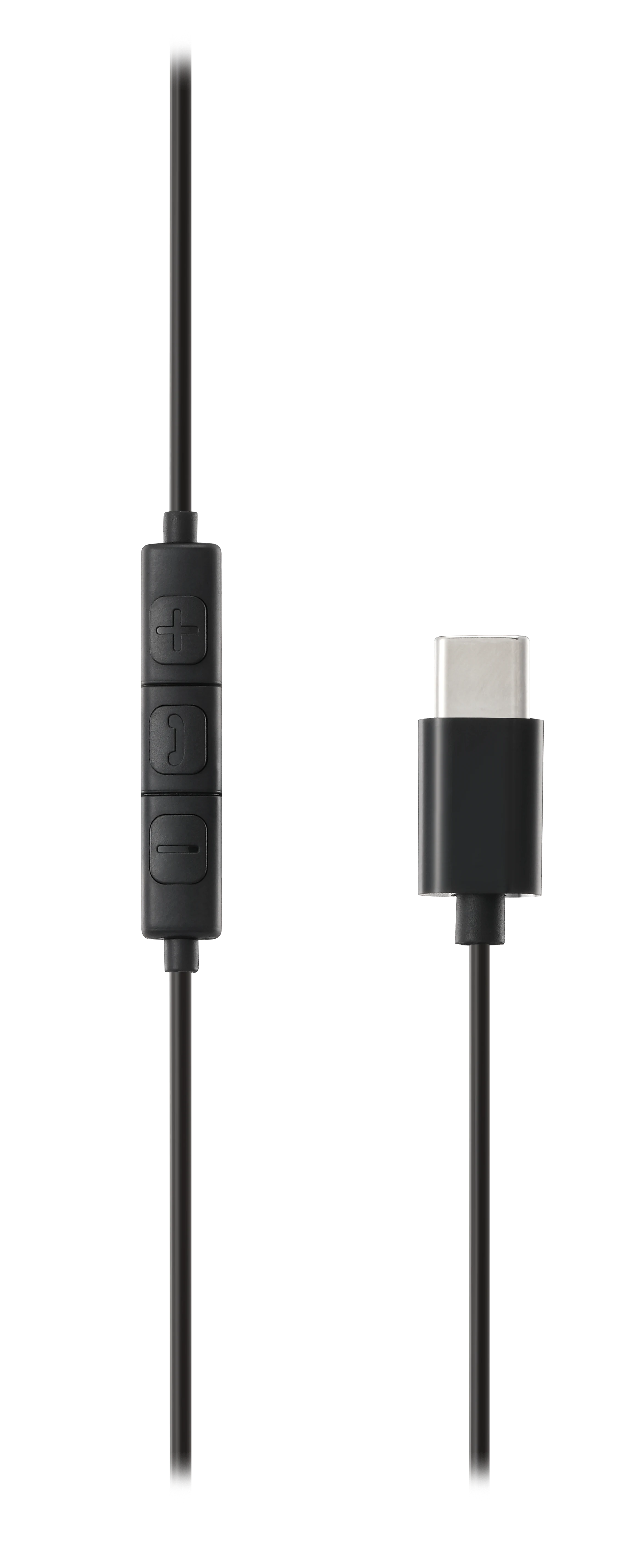 Høretelefoner semi-in-ear USB-C, Sort