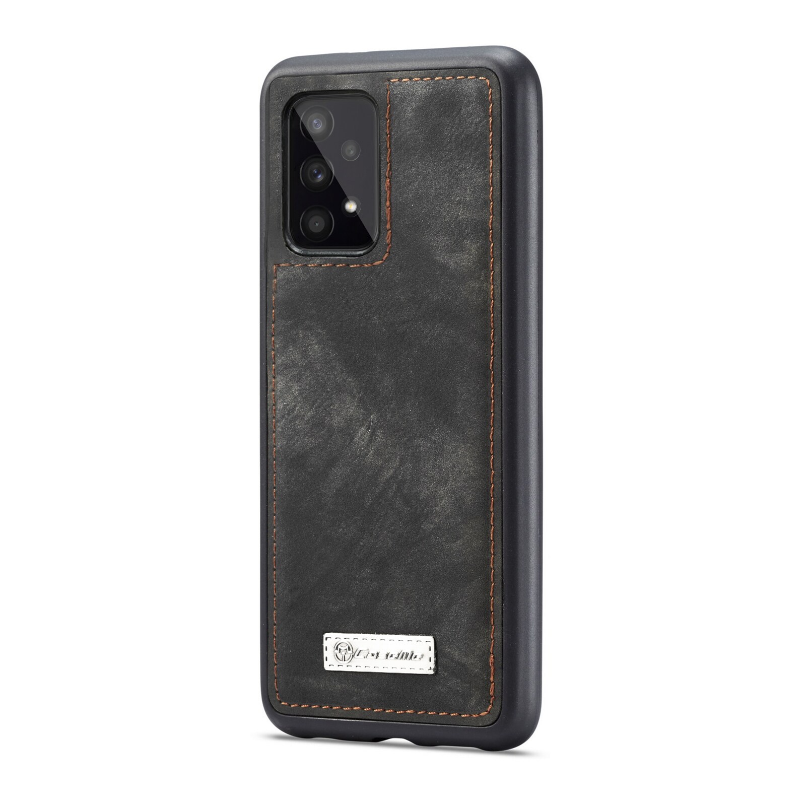 Samsung Galaxy A33 Rummeligt pungetui med mange kortholdere, Grå
