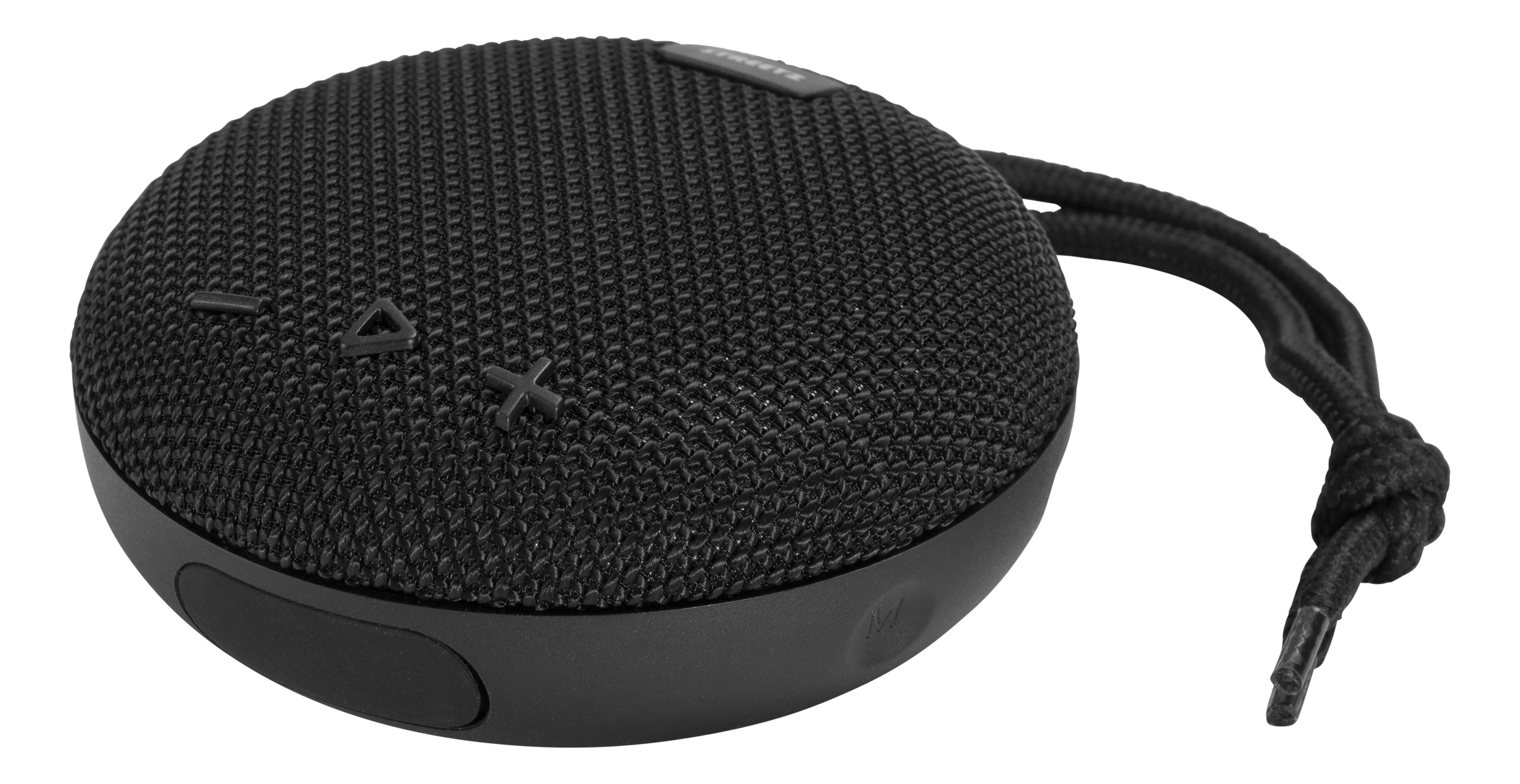 Vandtæt bærbar Bluetooth-højttaler, Sort