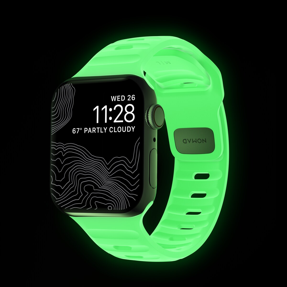 Apple Watch Series 1-3 38mm Armbånd - Sport Band Glow 2.0 - Limited edition