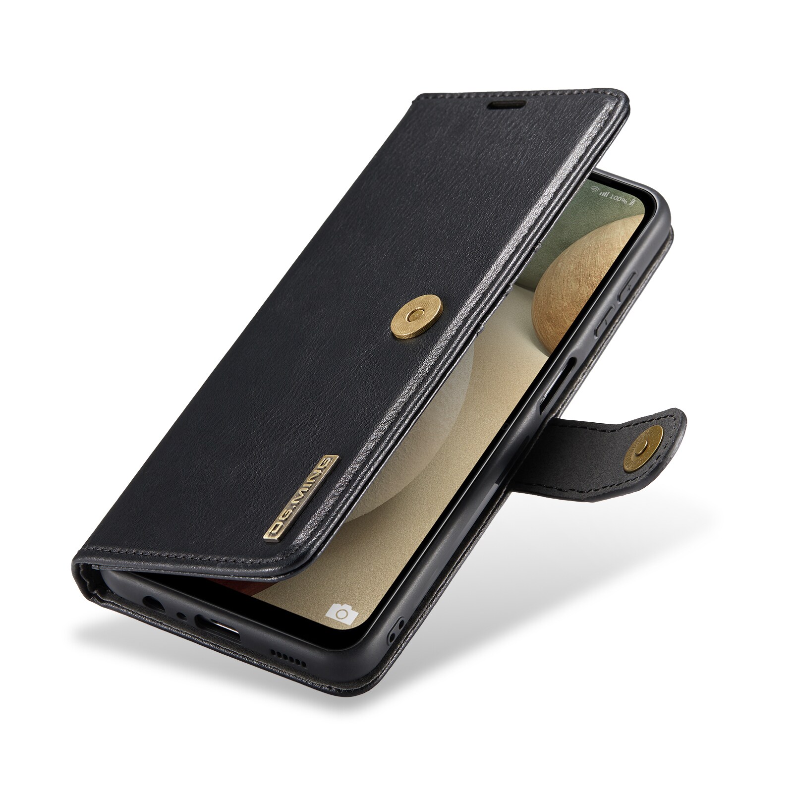 Samsung Galaxy A14 Pungetui med aftageligt cover, Black