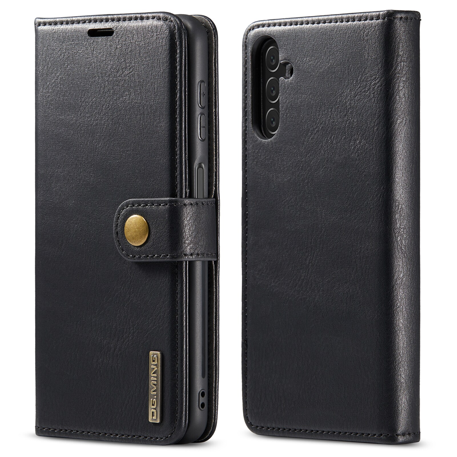 Samsung Galaxy A14 Pungetui med aftageligt cover, Black