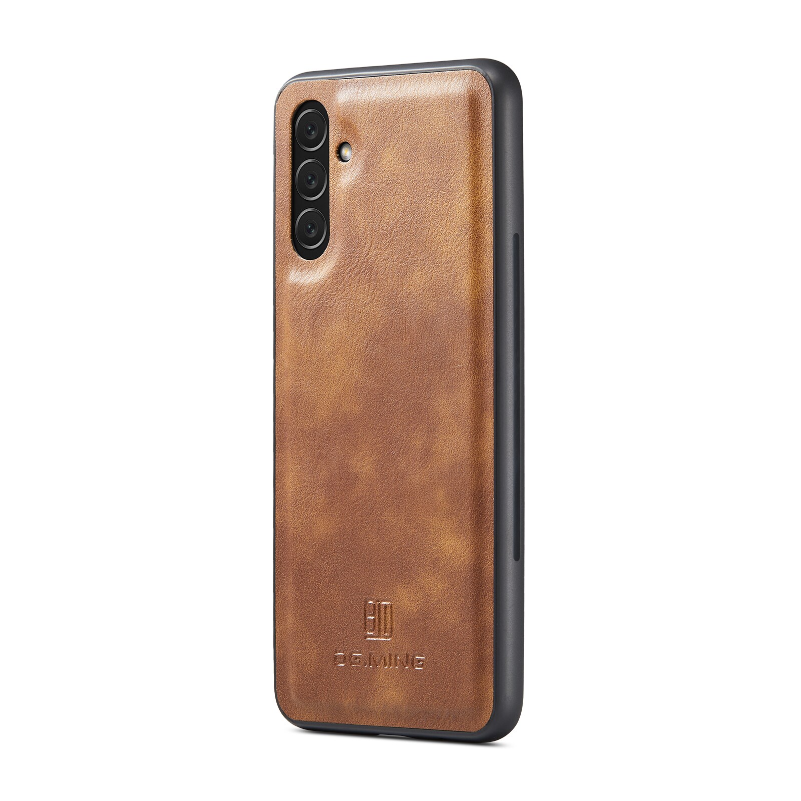Samsung Galaxy A14 Pungetui med aftageligt cover, Cognac