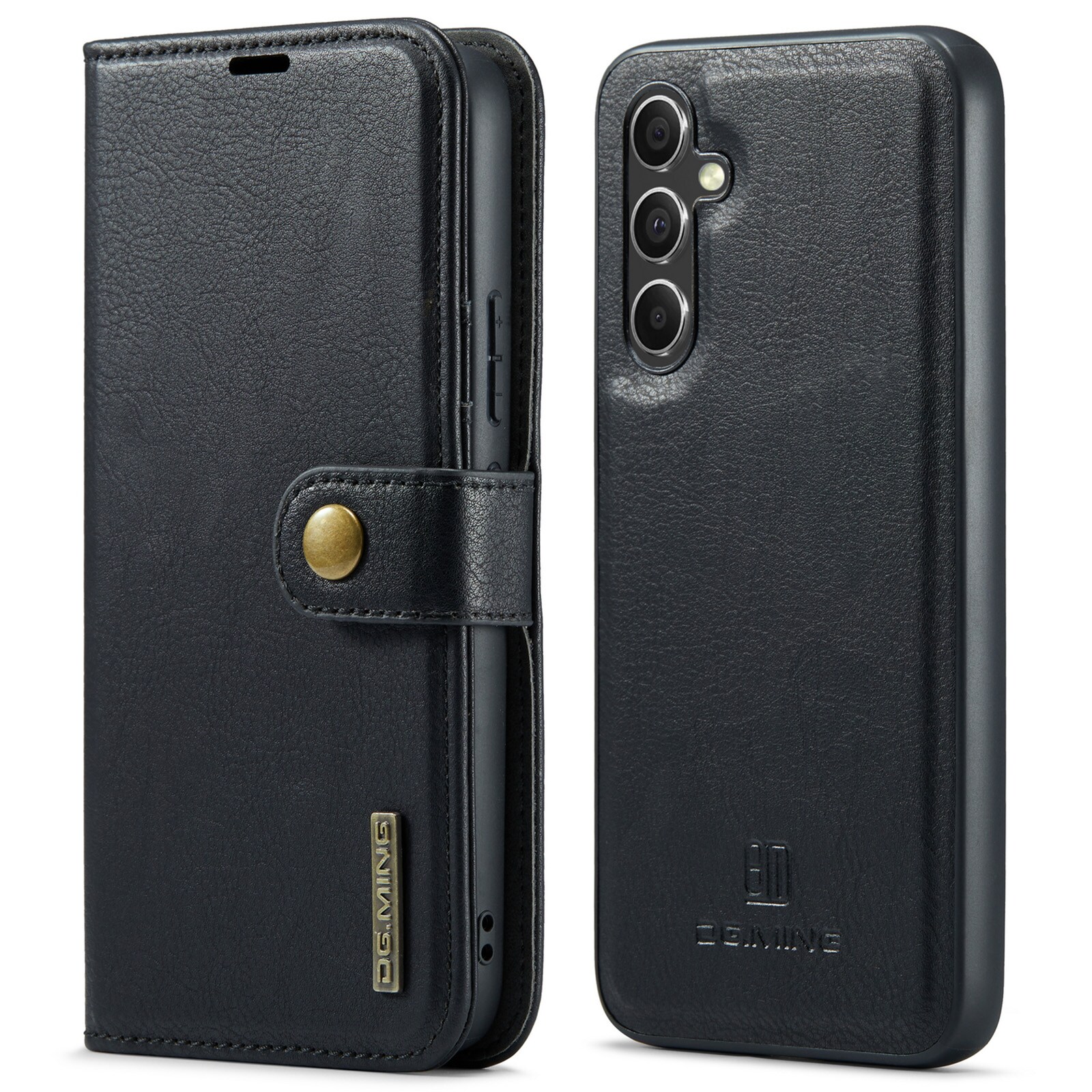 Samsung Galaxy A54 Pungetui med aftageligt cover, Black