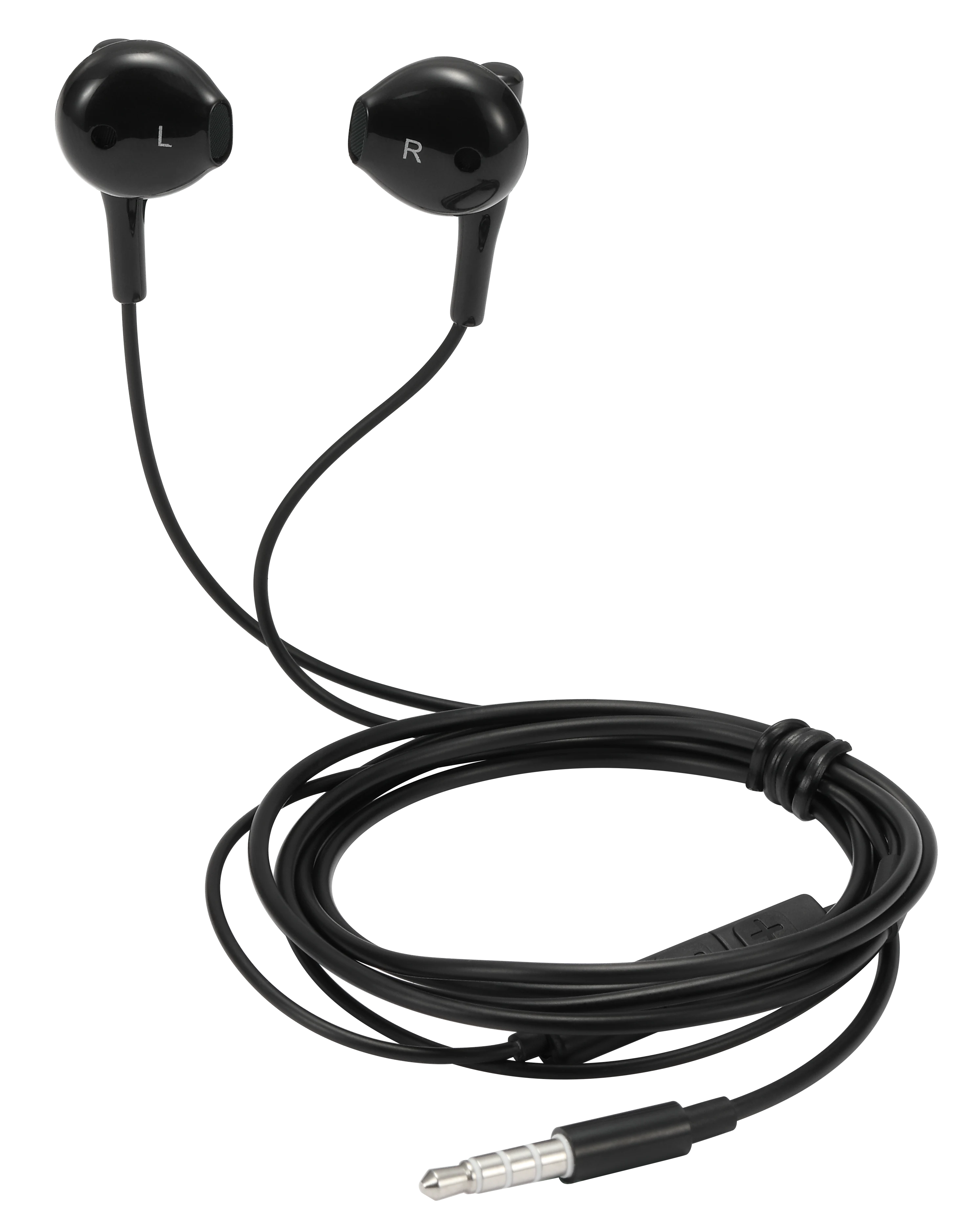 Høretelefoner semi-in-ear 3.5mm, Sort