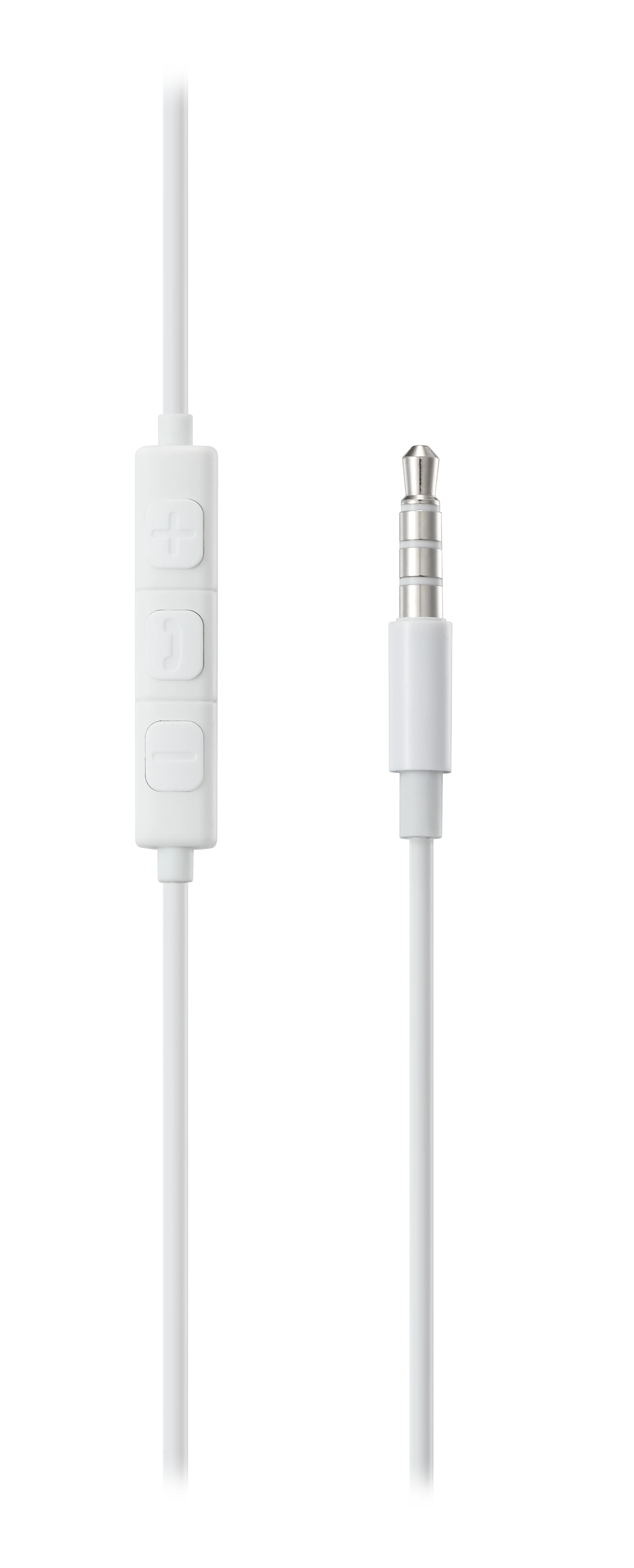 Høretelefoner semi-in-ear 3.5mm Hvid