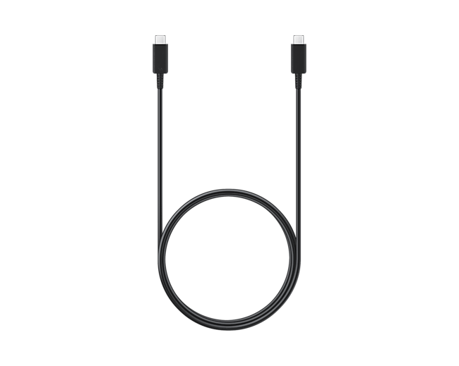 Kabel USB-C til USB-C 1.8m 5A, Sort