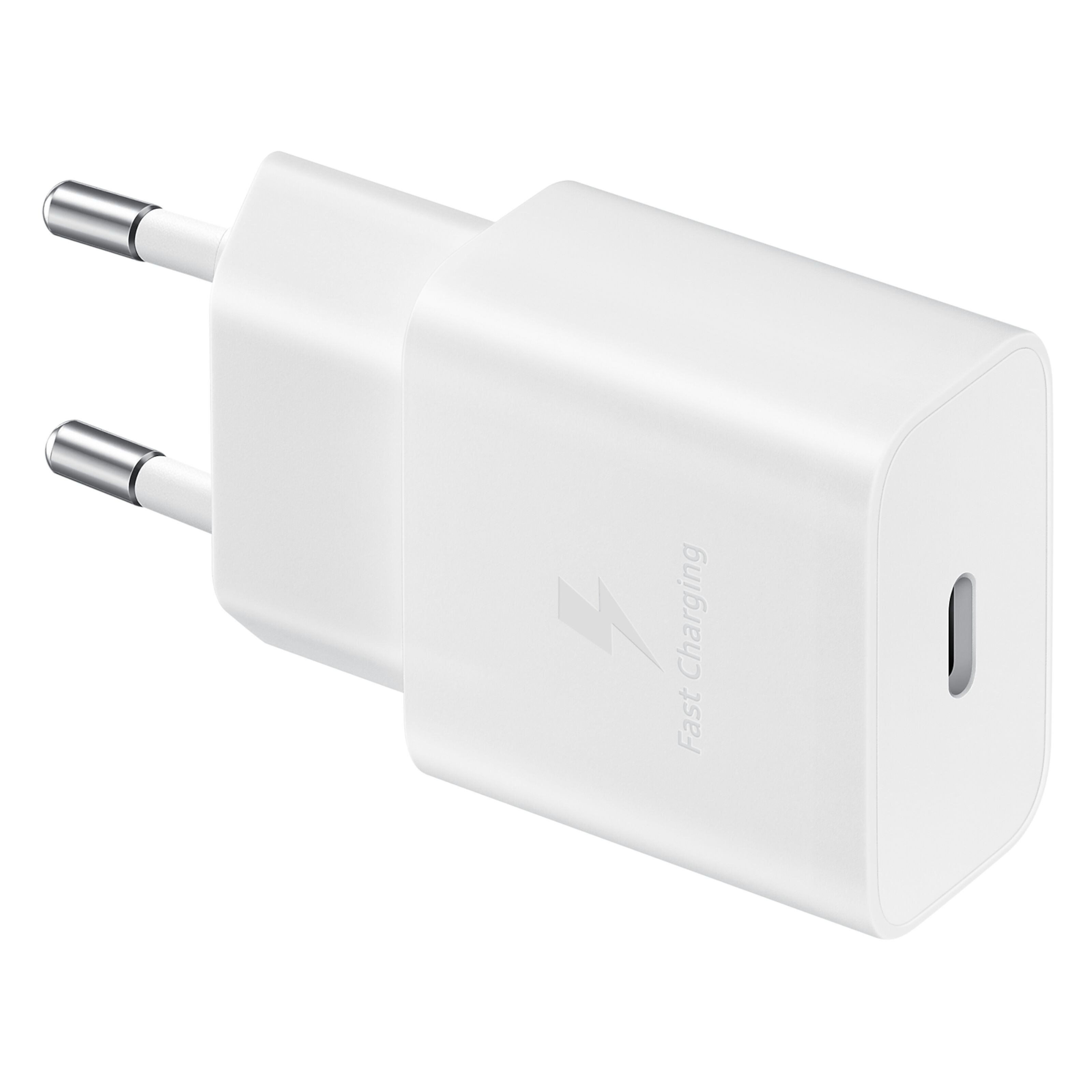 Mobiloplader USB-C Fast Charge PD 15W, Hvid