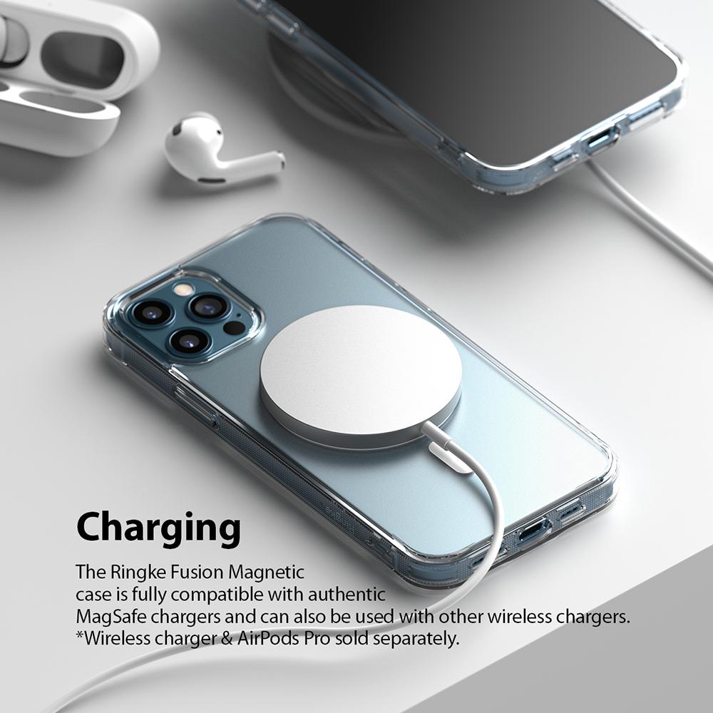 iPhone 12/iPhone 12 Pro Fusion MagSafe cover, Gennemsigtig
