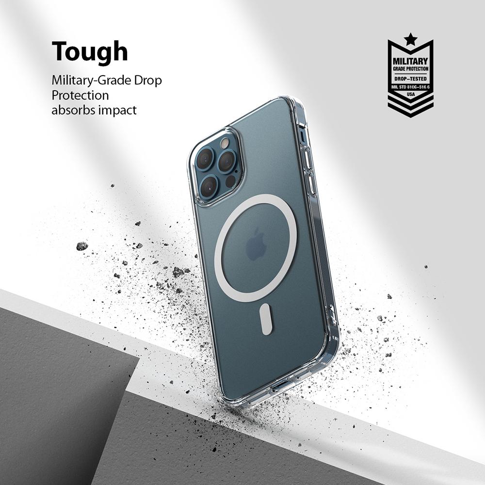 iPhone 12/iPhone 12 Pro Fusion MagSafe cover, Gennemsigtig