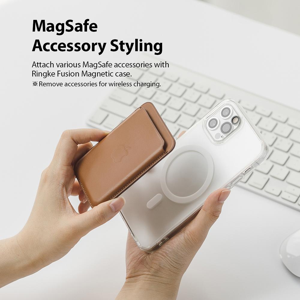 iPhone 12/iPhone 12 Pro Fusion MagSafe cover, Gennemsigtig