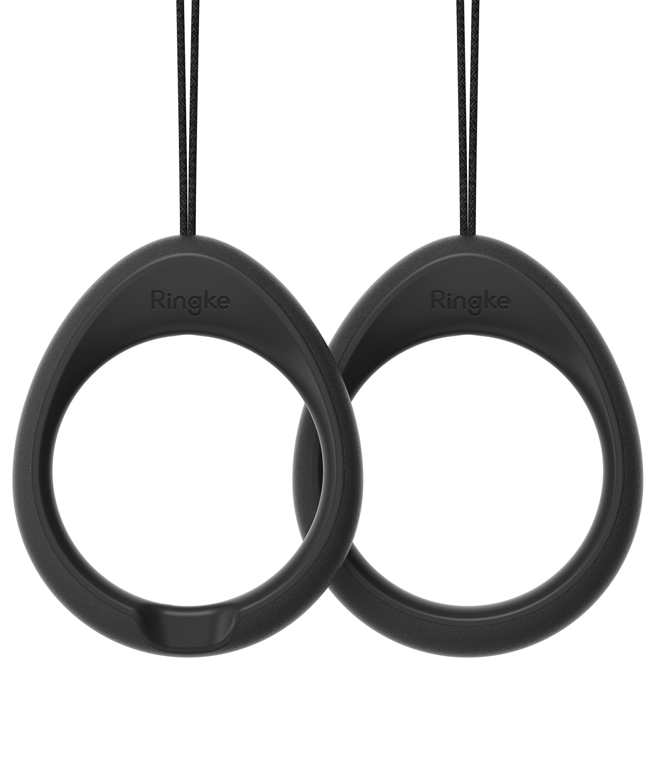 Finger Ring Strap (2-pak), Sort