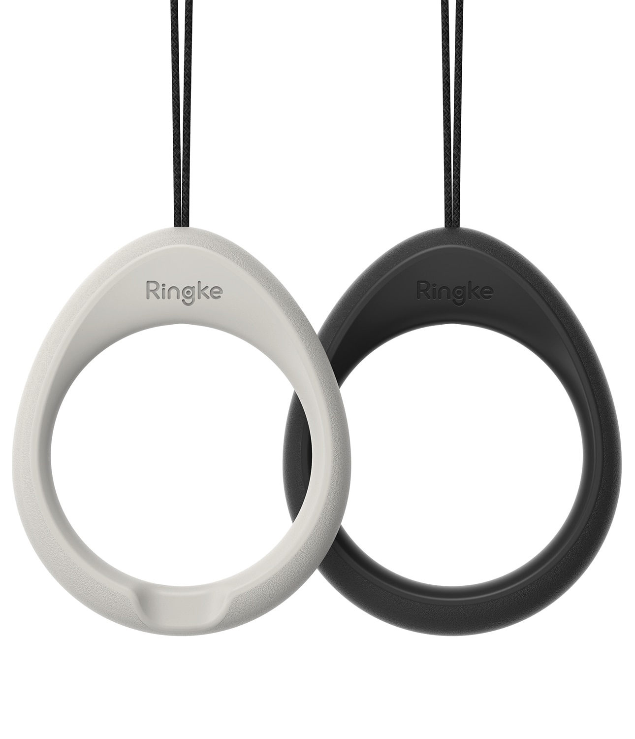 Finger Ring Strap (2-pak), Grå