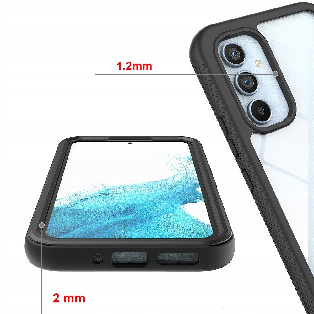 Samsung Galaxy A54 Mobilcover Full Protection, Sort