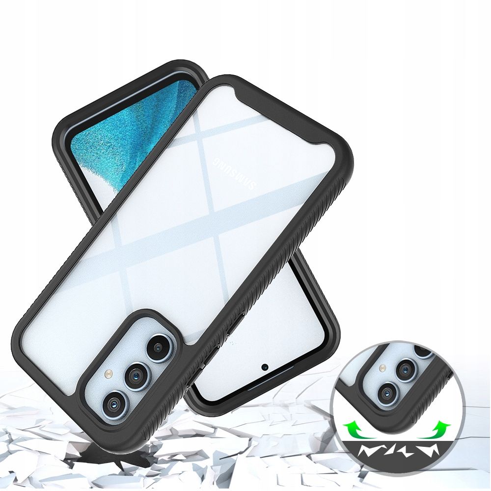Samsung Galaxy A54 Mobilcover Full Protection, Sort