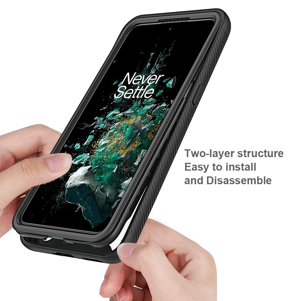  OnePlus 10T Mobilcover Full Protection, Sort