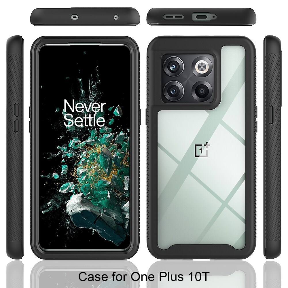  OnePlus 10T Mobilcover Full Protection, Sort