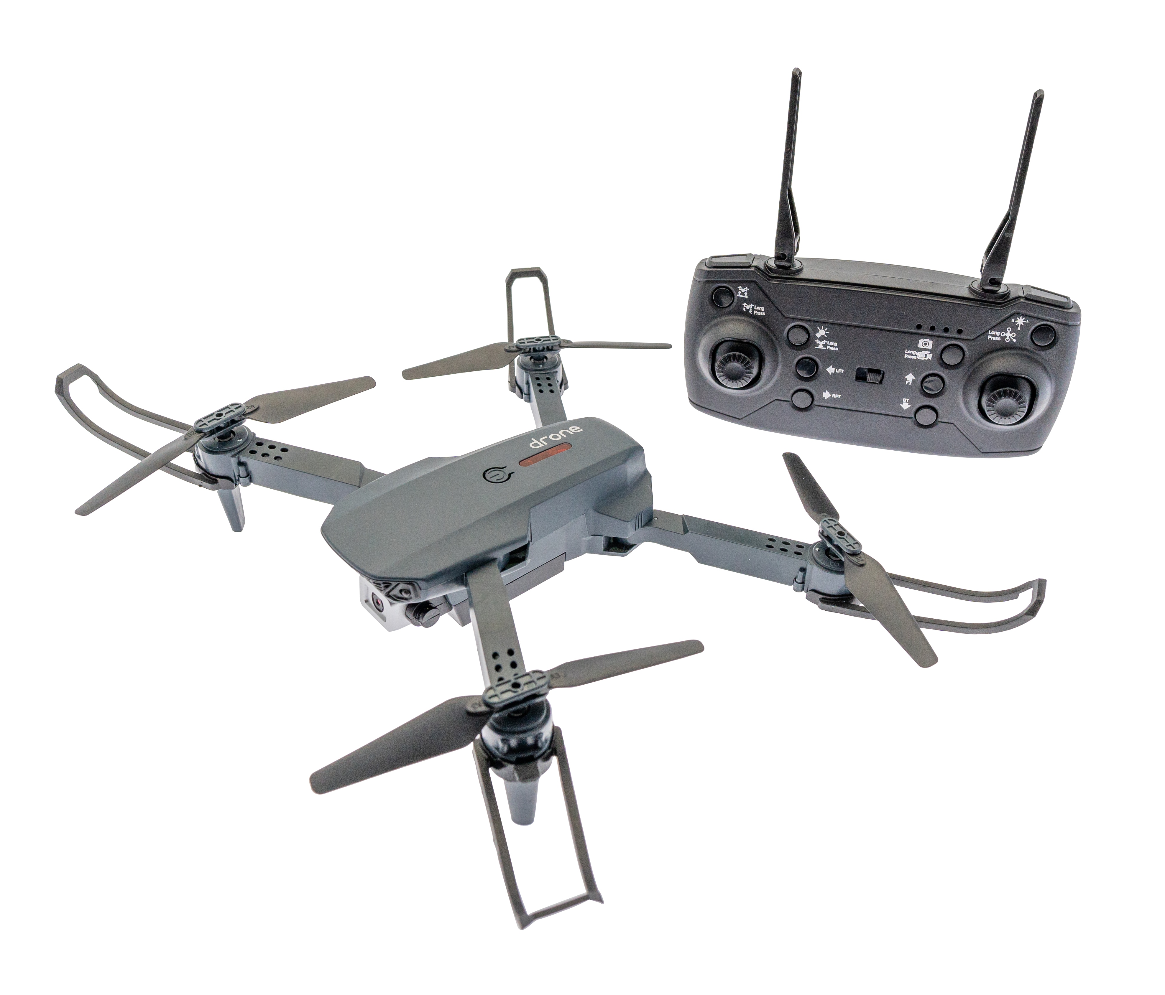 Sammenklappelig drone med kamera