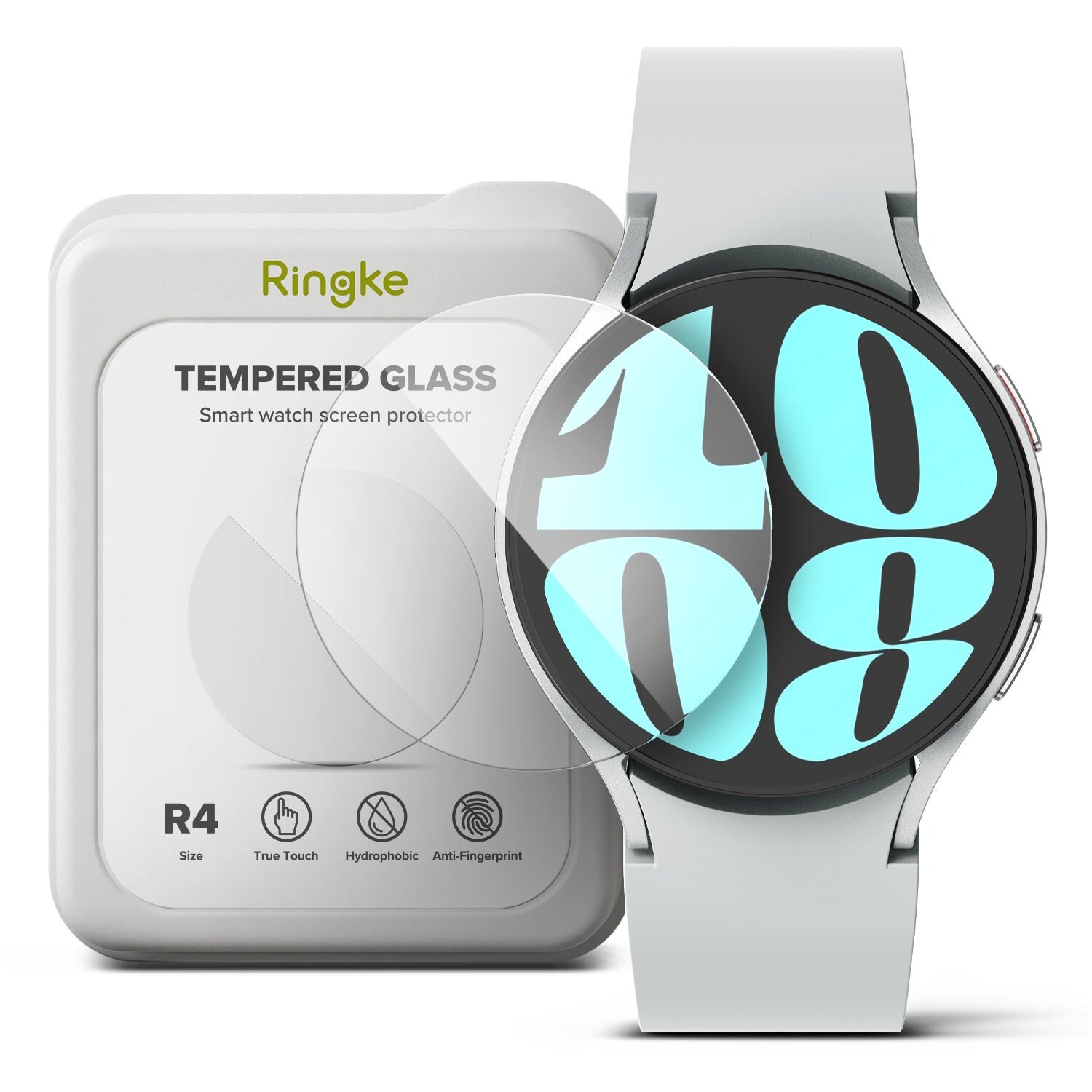 Samsung Galaxy Watch 6 40mm Skærmbeskytter i glas (4-pak)