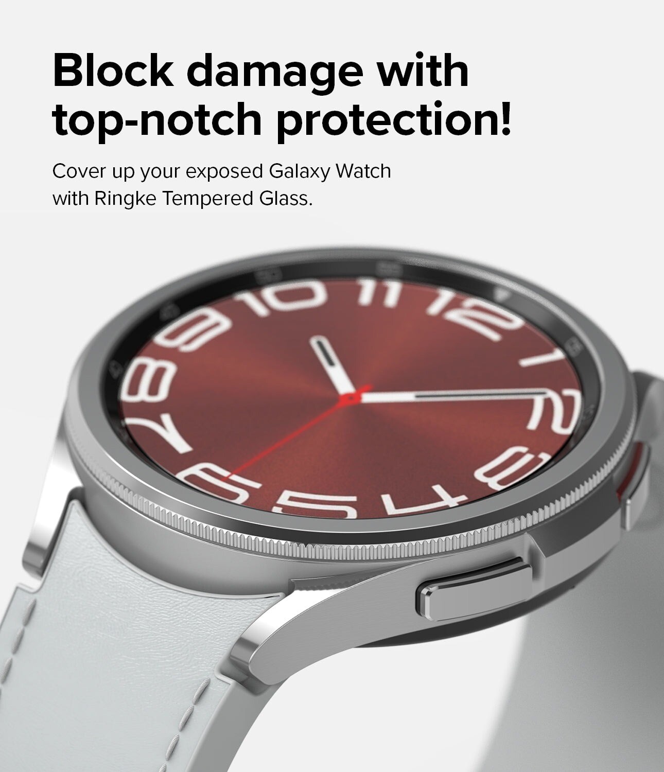 Samsung Galaxy Watch 6 Classic 47mm Skærmbeskytter i glas (4-pak)