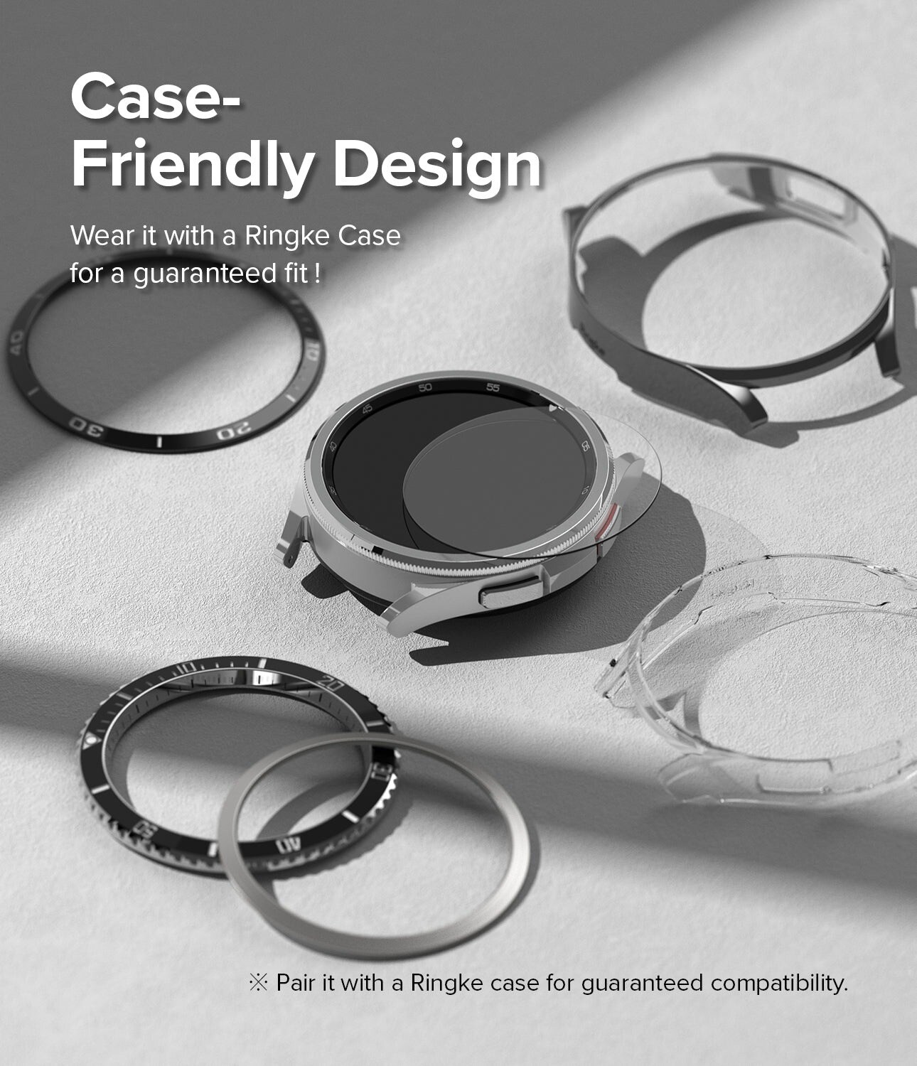 Samsung Galaxy Watch 6 Classic 47mm Skærmbeskytter i glas (4-pak)