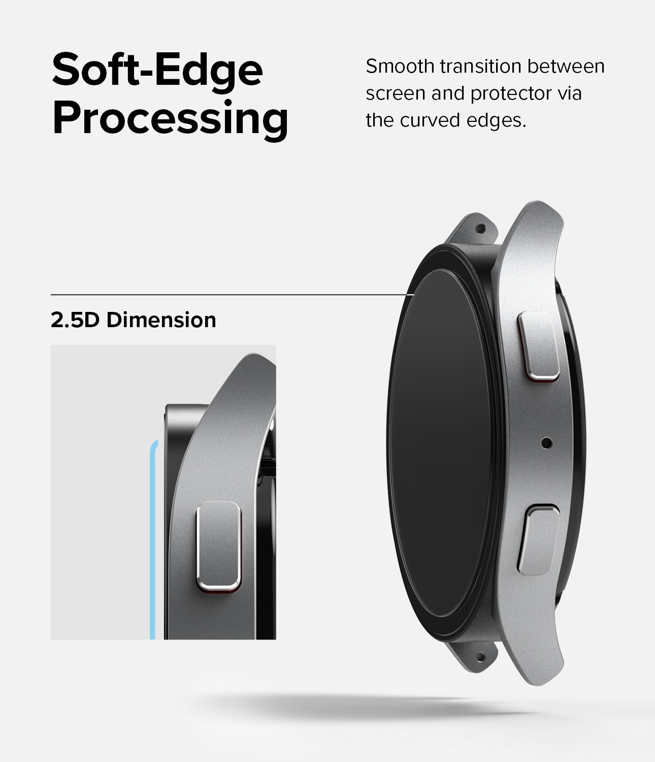 Samsung Galaxy Watch 6 40mm Skærmbeskytter i glas (4-pak)