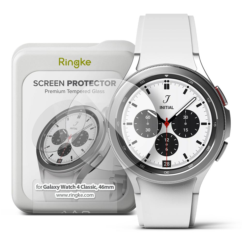 Samsung Galaxy Watch 4 Classic 46mm Skærmbeskytter i glas (4-pak)