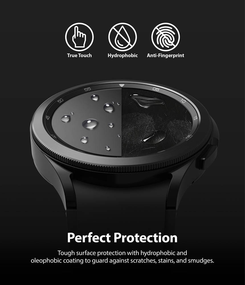 Samsung Galaxy Watch 4 Classic 46mm Skærmbeskytter i glas (4-pak)