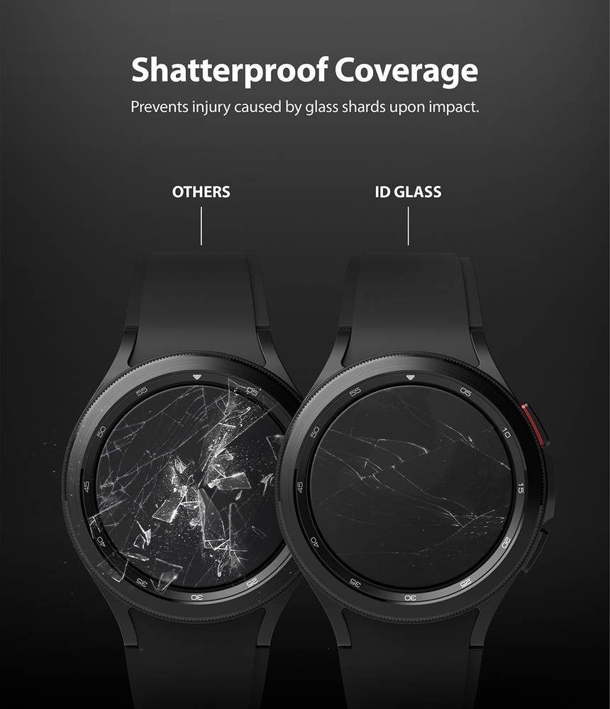Samsung Galaxy Watch 4 Classic 46mm Skærmbeskytter i glas (4-pak)