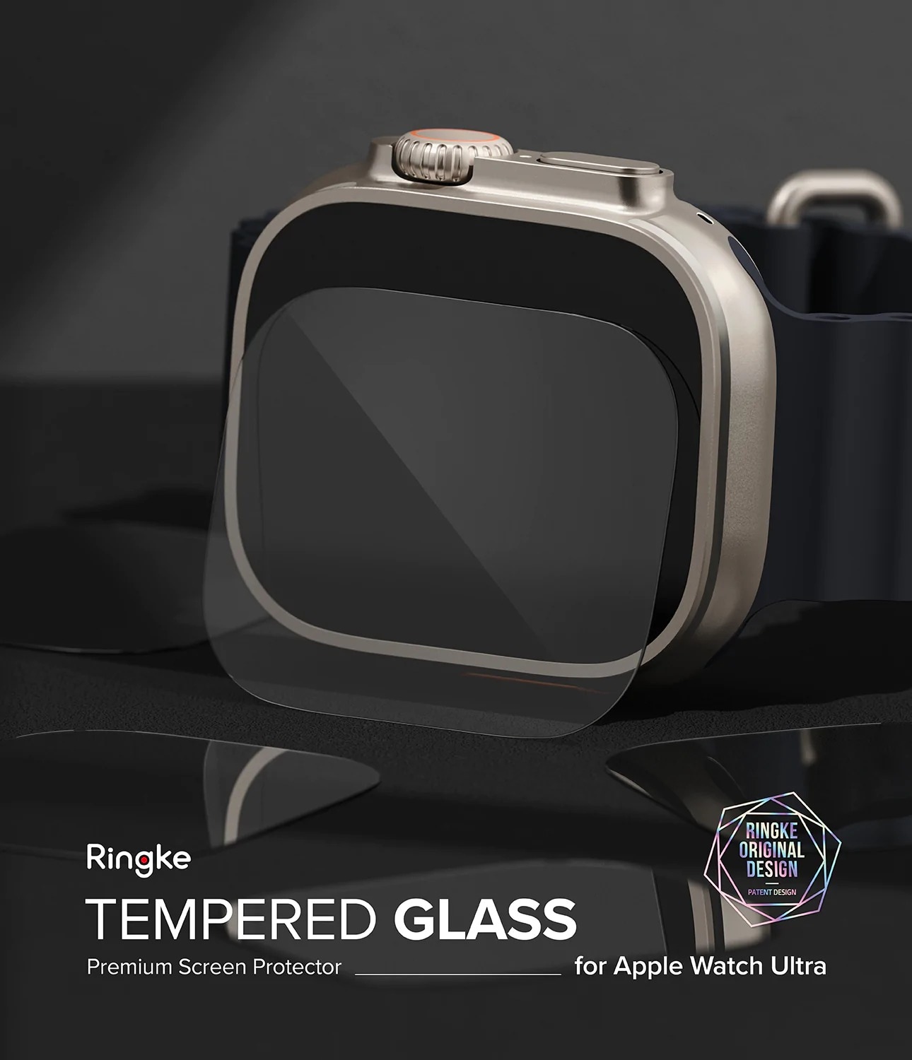 Apple Watch Ultra 49mm 2nd Gen Skærmbeskytter i glas (4-pak)