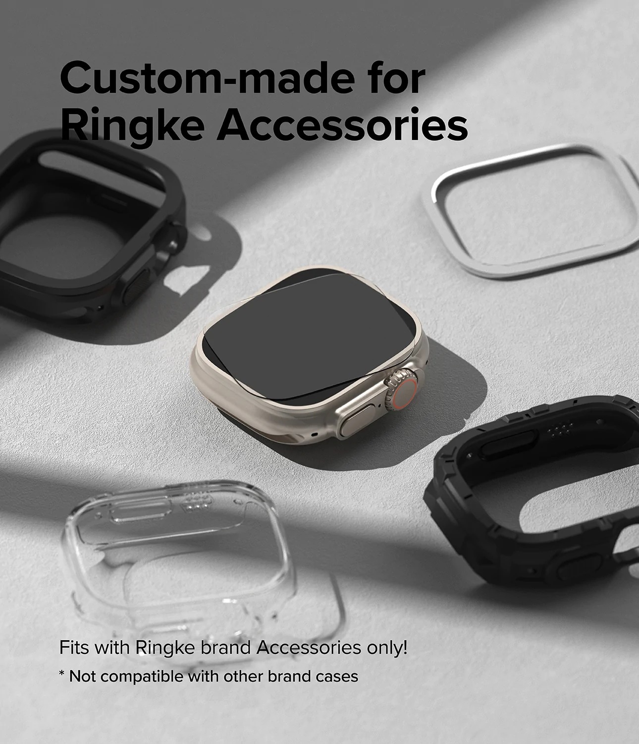 Apple Watch Ultra 49mm 2nd Gen Skærmbeskytter i glas (4-pak)