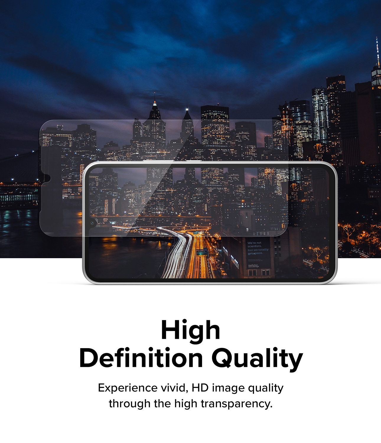 Samsung Galaxy A34 Skærmbeskytter i glas med monteringsværktøj (2-pak)