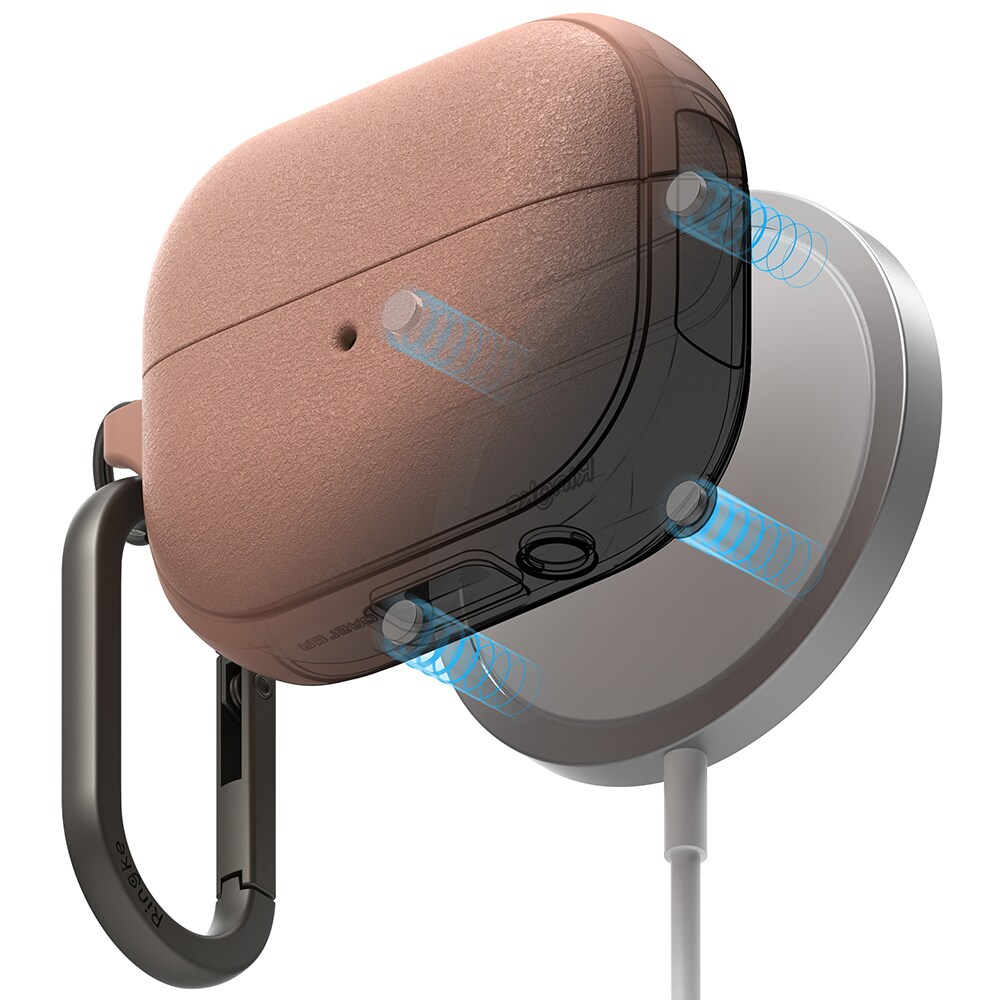 Samsung Galaxy Buds 3 Pro Onyx MagSafe cover, Constant Coral