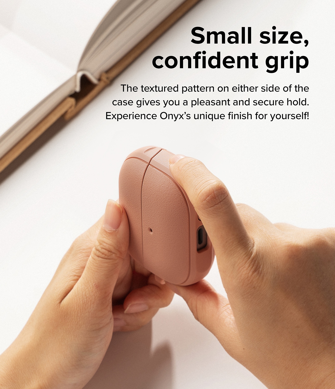 Samsung Galaxy Buds 3 Pro Onyx MagSafe cover, Constant Coral