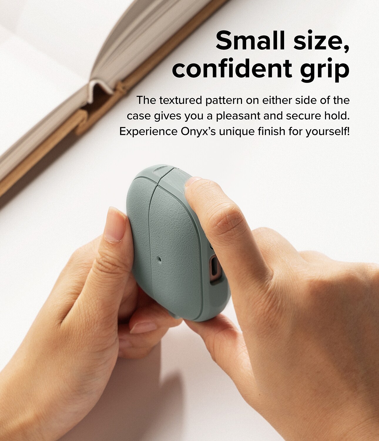 Samsung Galaxy Buds 3 Onyx MagSafe cover, Sage Green