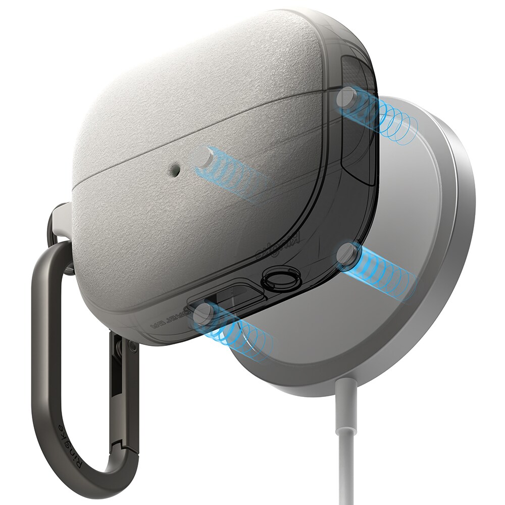 Samsung Galaxy Buds 3 Pro Onyx MagSafe cover, Warm Gray