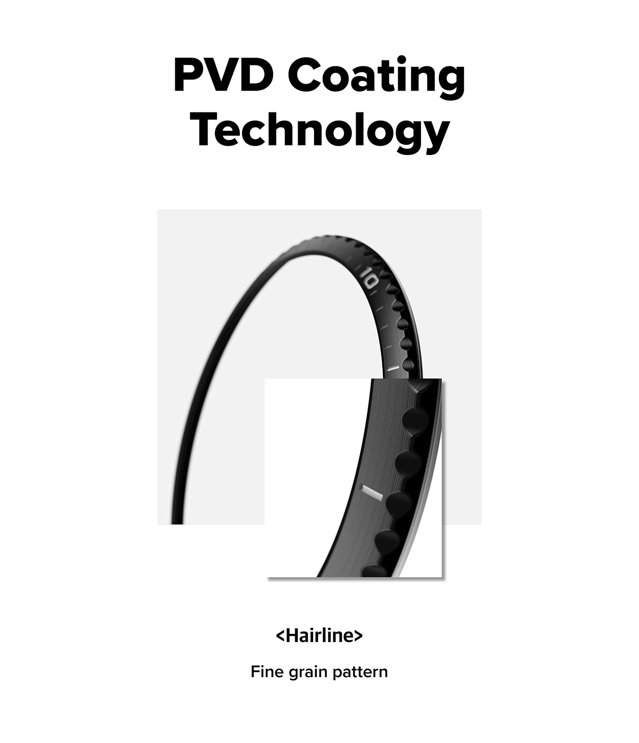 Garmin Forerunner 970 Beskyttelsesring - Bezel Styling Sort