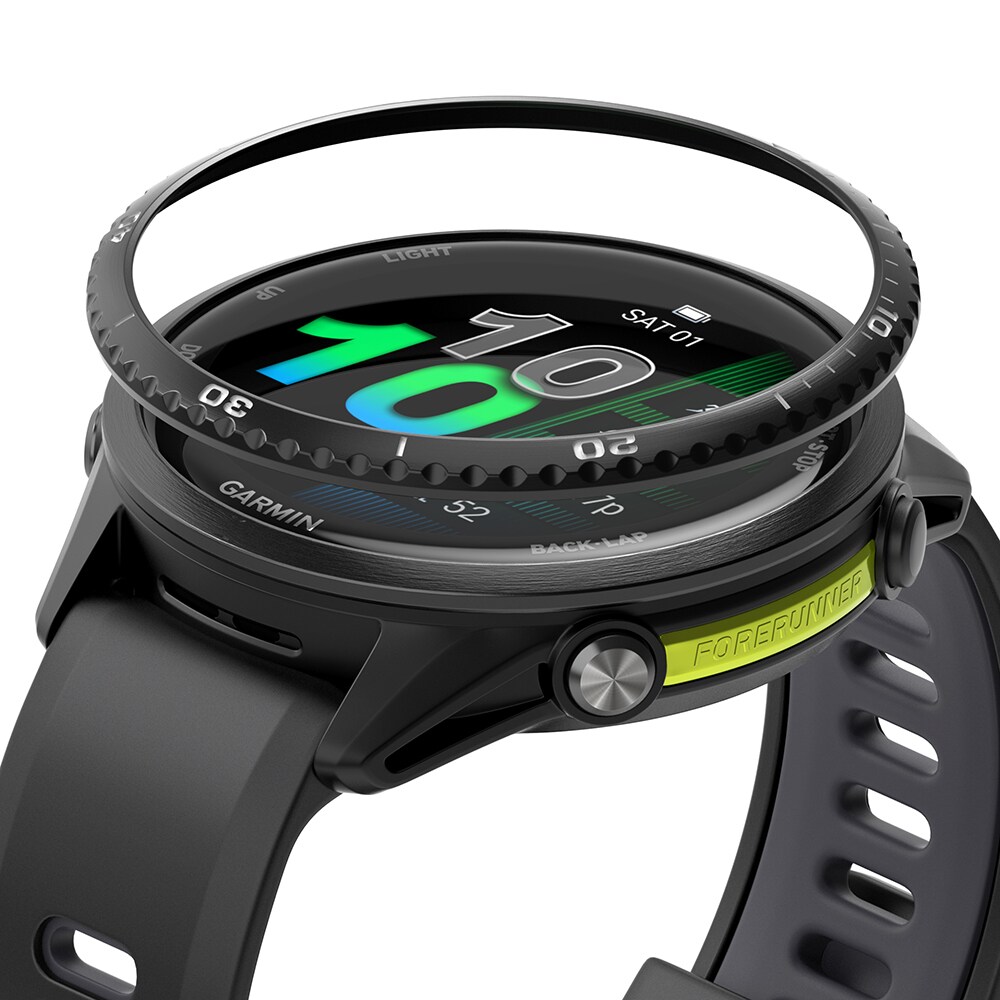 Garmin Forerunner 970 Beskyttelsesring - Bezel Styling Sort