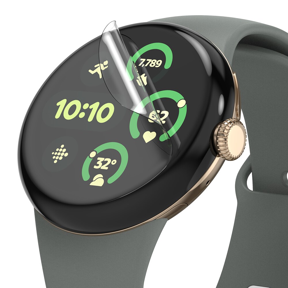 Google Pixel Watch 3 41mm Skærmbeskytter beskyttelsesfilm - Dual Easy (3-pak)