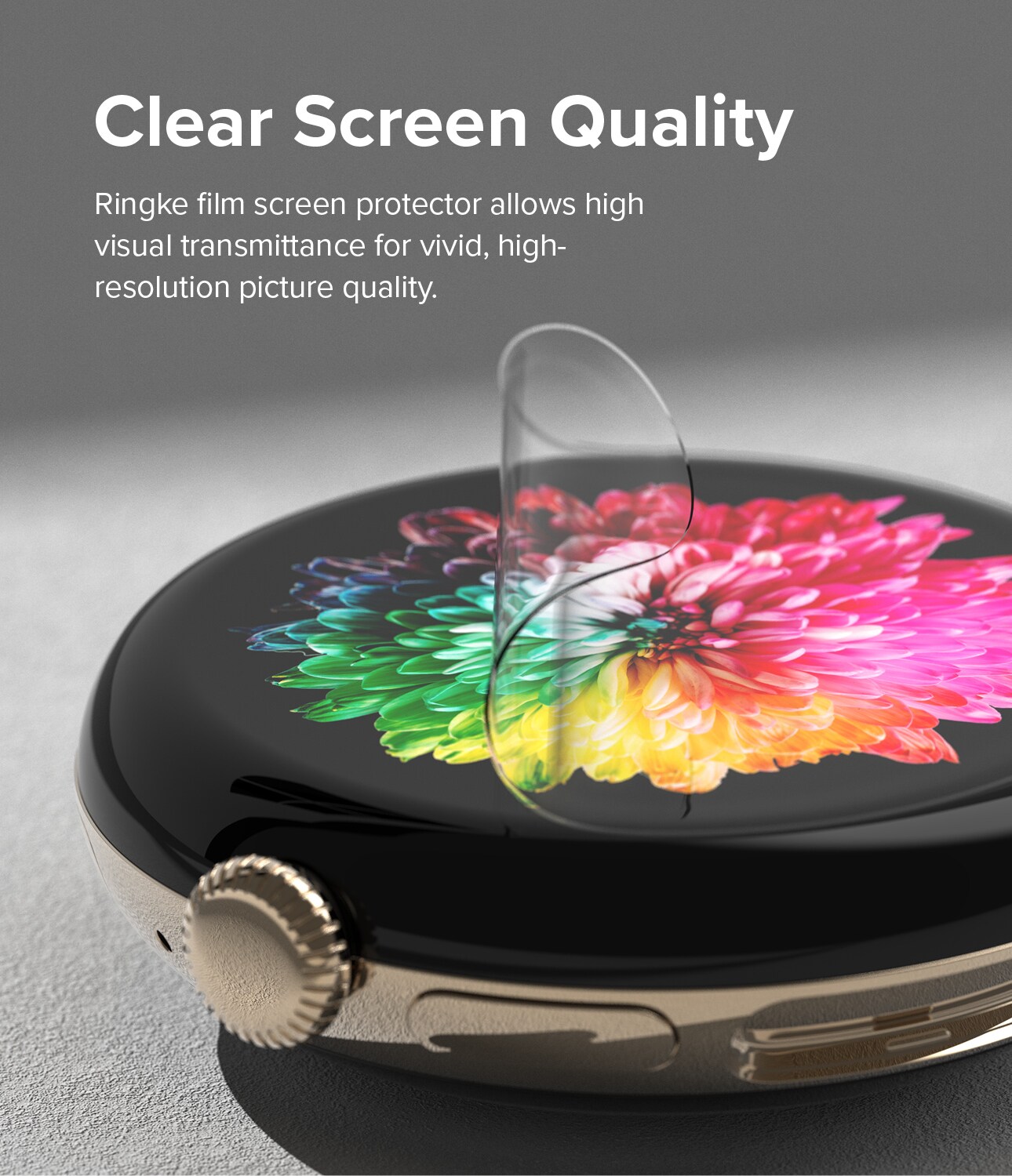 Google Pixel Watch 3 41mm Skærmbeskytter beskyttelsesfilm - Dual Easy (3-pak)