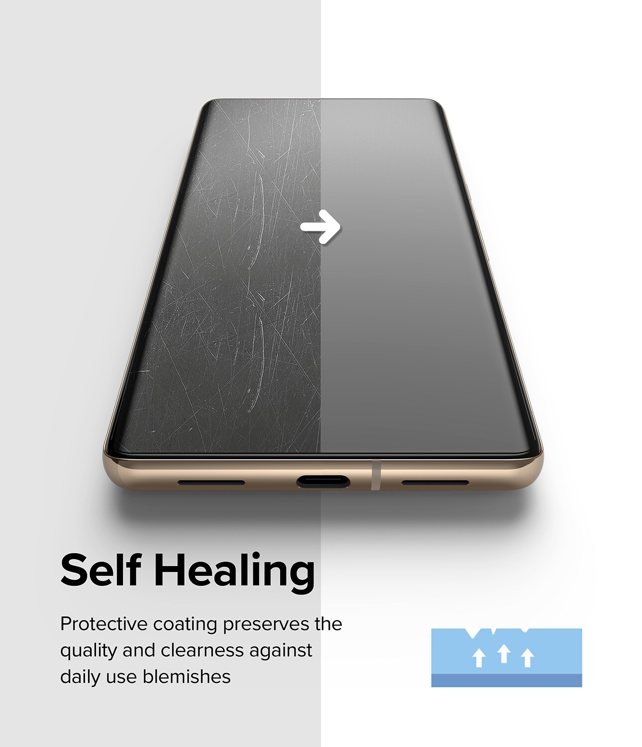 Google Pixel 7 Pro Skærmbeskytter beskyttelsesfilm - Dual Easy (2-pak)